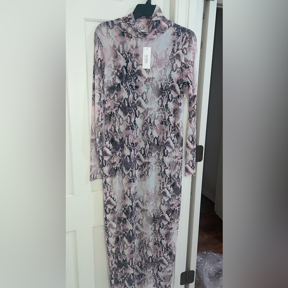 AFRM Los Angeles Marni Mesh Dress